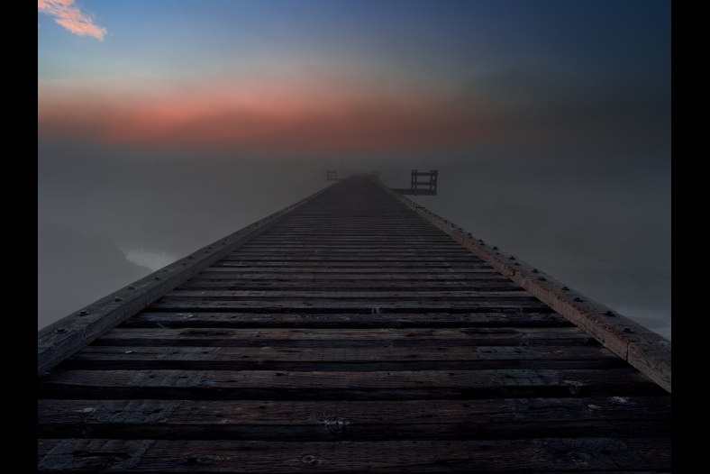 Sunrise at Vermillion Trestle